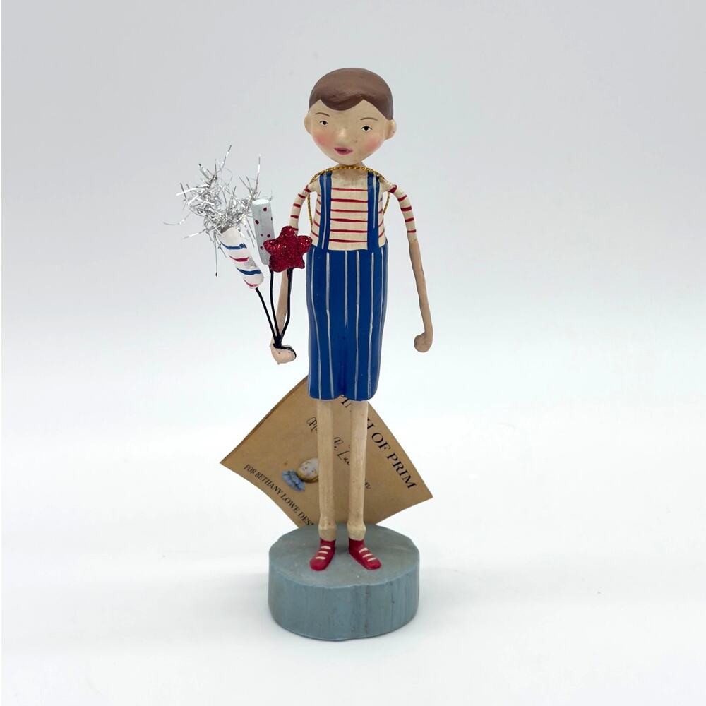 Bethany Lowe Firecracker Boy Patriotic 4th of July Michelle Lauritsen NEW